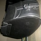 NEW HERITAGE FASHION MOTORCYCLE MOTORBIKE LEATHER SADDLE BAG ART 337