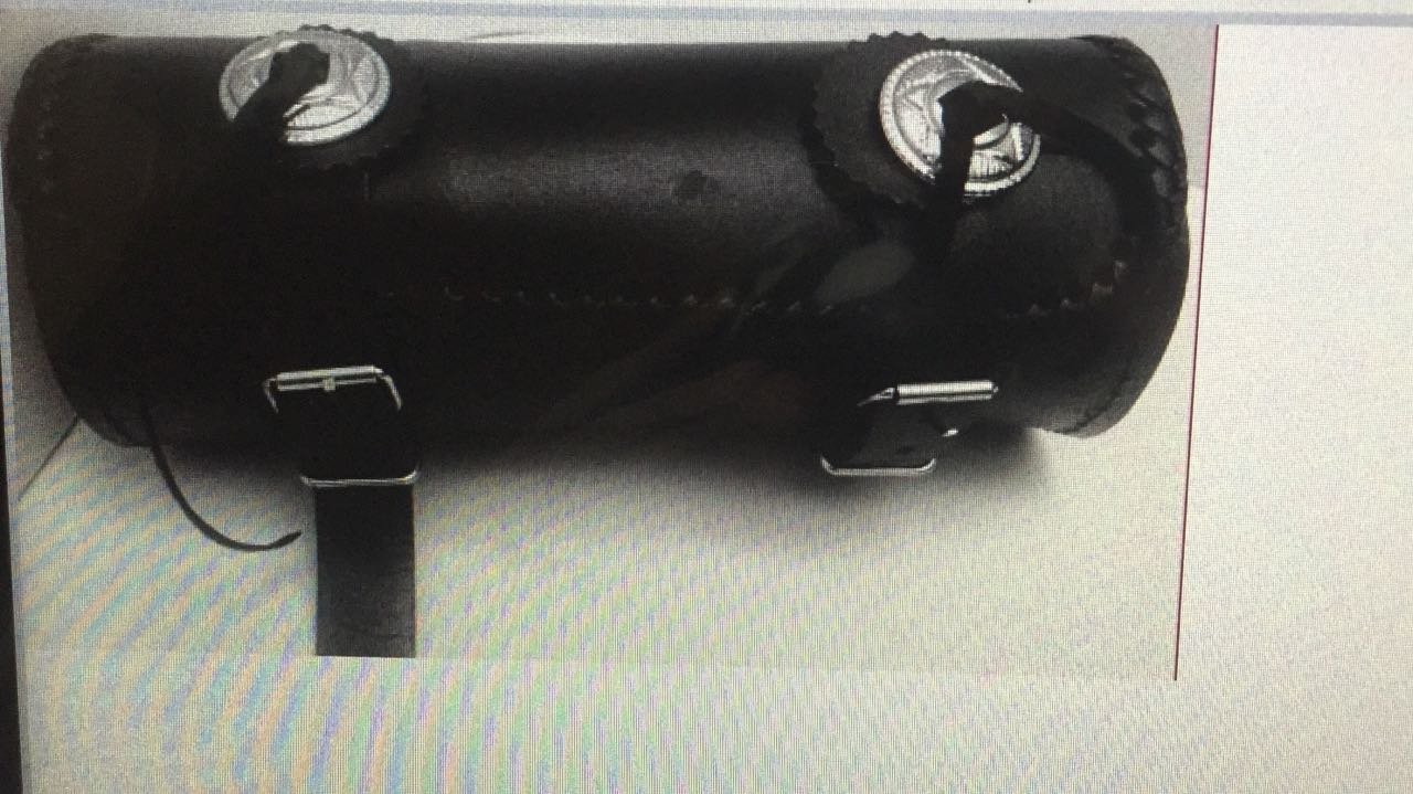 NEW CLASSIC STYLE HERITAGE FASHION MOTORCYCLE MOTORBIKE LEATHER SADDLE BAG ART 955