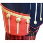 New Scottish Highlander Men Officers Melton doublet Style Coat Fashion Jacket Size XL