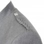 New Scottish Highlander Men Sherrifmuir Grey Pride Kilt Style Coat Fashion Jacket Size L