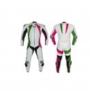BRAND NEW MOTORBIKE MOTOGP MOTORCYCLE RACING SUIT WHITE COLOR  SIZE L