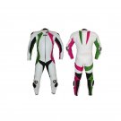 BRAND NEW MOTORBIKE MOTOGP MOTORCYCLE RACING SUIT WHITE COLOR  SIZE XL