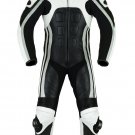 NEW MOTORBIKE MOTOGP MOTORCYCLE RACING SUIT ART DC3755 BLACK AND WHITE COLOR  SIZE S
