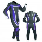 NEW MOTORBIKE MOTOGP MOTORCYCLE RACING SUIT ART DC6920 BLACK AND BLUE  COLOR  SIZE XL