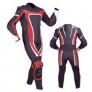 NEW MOTORBIKE MOTOGP MOTORCYCLE RACING SUIT ART DC6920 BLACK AND RED  COLOR  SIZE 5XL