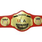 NWA UNITED STATES USA TAGTEAM WRESTLING CHAMPIONSHIP BELT ADULT SIZE