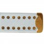 IWGP INTERCONTINENTAL WRESTLING CHAMPIONSHIP BELT ADULT SIZE WHITE LEATHER STRAP