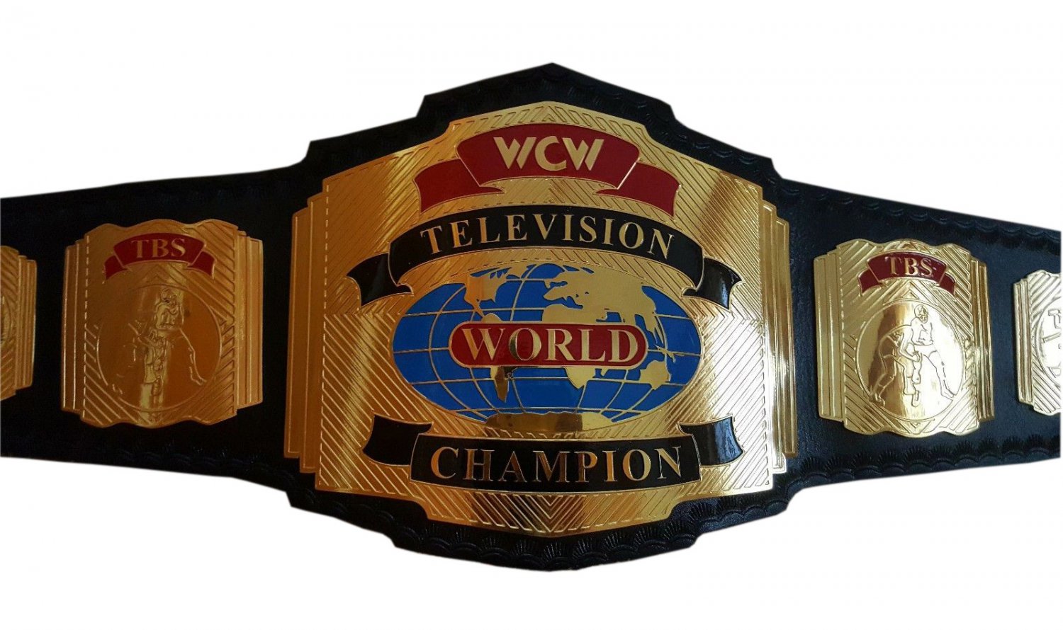 WCW World television wrestling championship belt adult size.