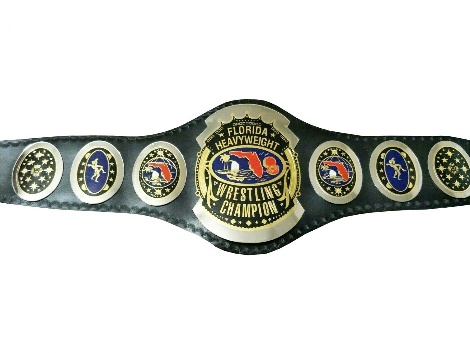 FLORIDA HEAVYWEIGHT WRESTLING CHAMPIONSHIP BELT ADULT SIZE