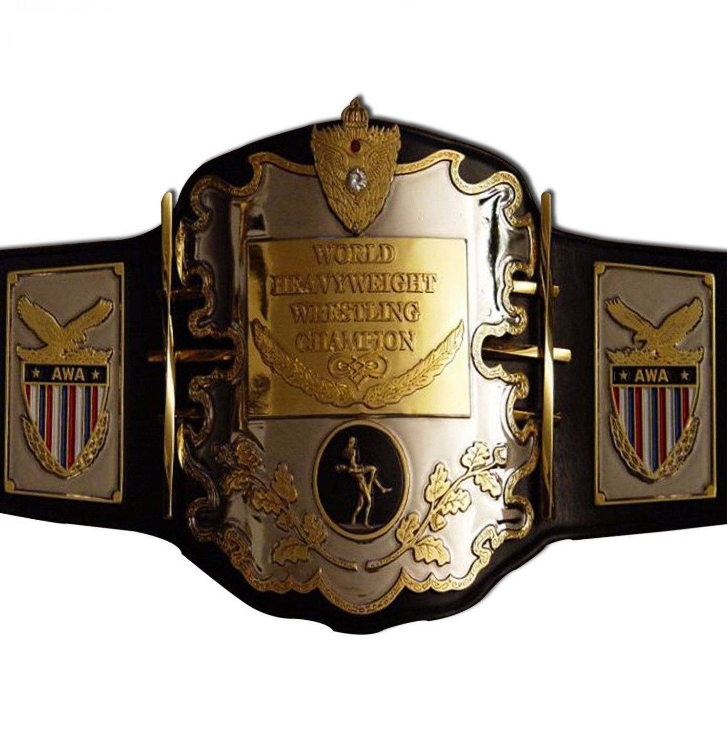 awa world heavyweight championship belt