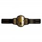 AWA WORLD HEAVYWEIGHT WRESTLING CHAMPIONSHIP BELT ADULT SIZE BLACK LEATHER STRAP