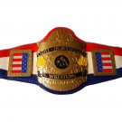 AWA LIGHT HEAVYWEIGHT WRESTLING CHAMPIONSHIP BELT ADULT SIZE LEATHER STRAP