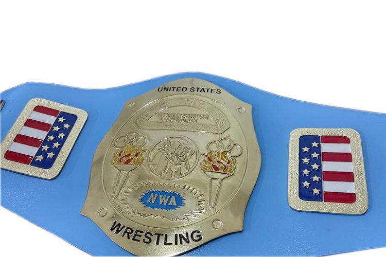 NWA UNITED STATES JUNIOR HEAVYWEIGHT WRESTLING CHAMPIONSHIP BELT ADULT S