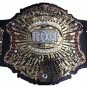 ROH RING OF HONOR WORLD WRESTLING CHAMPIONSHIP BELT ADULT SIZE BLACK LEATHER STRAP