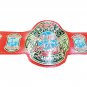 ECW WORLD HEAVYWEIGHT HARDCORE WRESTLING CHAMPIONSHIP BELT ADULT SIZE RED LEATHER STRAP