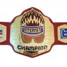 INTERNET CHAMPIONSHIP BELT ADULT SIZE RED LEATHER STRAP