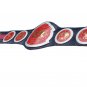 WORLD CLASS HEAVYWEIGHT WRESTLING CHAMPIONSHIP BELT BLACK LEATHER STRAP ADULT SIZE