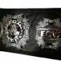 ECW WRESTLING CHAMPIONSHIP BELT BLACK LEATHER STRAP ADULT SIZE