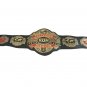 ROH RING OF HONOR WORLD TELEVISION WRESTLING CHAMPIONSHIP BELT BLACK LEATHER STRAP ADULT SIZE