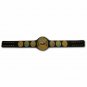 CENTRAL STATES HEAVYWEIGHT WRESTLING CHAMPIONSHIP BELT BLACK LEATHER STRAP ADULT SIZE