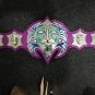 TNA IMMORTAL JEF HARDY WRESTLING CHAMPIONSHIP BELT PURPLE LEATHER STRAP ADULT SIZE