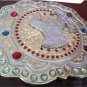 TNA LEGENDS WRESTLING CHAMPIONSHIP BELT ADULT SIZE BROWN LEATHER STRAP