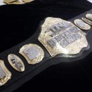 TNA HEAVYWEIGHT WRESTLING CHAMPIONSHIP BELT ADULT SIZE LEATHER STRAP