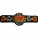 TEXAS HEAVYWEIGHT WRESTLING CHAMPIONSHIP BELT ADULT SIZE