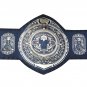 LUCHA LIBRE WRESTLING CHAMPIONSHIP BELT BLACK LEATHER STRAP