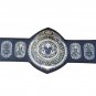 LUCHA LIBRE WRESTLING CHAMPIONSHIP BELT BLACK LEATHER STRAP