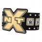NXT 2014 WRESTLING CHAMPIONSHIP BELT BLACK LEATHER STRAP ADULT SIZE