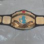 INTERCONTINENTAL WRESTLING CHAMPIONSHIP BELT Black LEATHER STRAP
