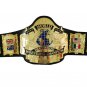 ANDRE 87 WORLD HEAVYWEIGHT WRESTLING CHAMPIONSHIP BELT BLACK LEATHER STRAP ADULT SIZE