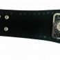 AMERICAN STYLE 70,S TITLE HEAVYWEIGHT WRESTLING CHAMPIONSHIP BELT BLACK LEATHER STRAP ADULT SIZE