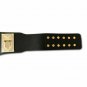 AWA WORLD HEAVYWEIGHT WRESTLING CHAMPIONSHIP BELT ADULT SIZE BLACK LEATHER STRAP