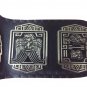 LUCHA UNDERGROUND WRESTLING CHAMPIONSHIP BELT BLACK LEATHER STRAP ADULT SIZE