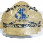 ANDRE 87 WORLD HEAVYWEIGHT WRESTLING CHAMPIONSHIP BELT WHITE LEATHER STRAP ADULT SIZE