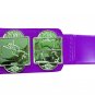 NWA TAG TEAM WORLD CHAMPION WRESTLING CHAMPIONSHIP BELT PURPLE LEATHER STRAP ADULT SIZE