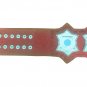 TNA IMMORTAL JEF HARDY WRESTLING CHAMPIONSHIP BELT RED LEATHER STRAP ADULT SIZE
