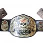SMOKING SKULL STONE COLD STEVE AUSTIN SNAKE SKIN WORLD HEAVYWEIGHT WRESTLING CHAMPIONSHIP BELT