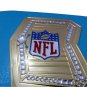 MIAMI DOLPHIN WRESTLING CHAMPIONSHIP BELT BLUE LEATHER STRAP ADULT SIZE