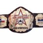 SOUTHWEST WRESTLING CHAMPIONSHIP LEATHER STRAP BELT ADULT SIZE