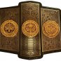 LUCHA UNDERGROUND WRESTLING CHAMPIONSHIP LEATHER STRAP BELT ADULT SIZE