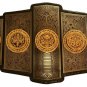 LUCHA UNDERGROUND WRESTLING CHAMPIONSHIP LEATHER STRAP BELT ADULT SIZE