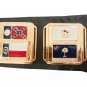 NWA MID ATLANTIC STATES HEAVYWEIGHT WRESTLING CHAMPIONSHIP BELT LEATHER STRAP ADULT SIZE