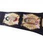 CZW WORLD WRESTLING CHAMPIONSHIP BELT LEATHER STRAP ADULT SIZE