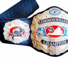 VCW COMMONWEALTH CHAMPIONSHIP WRESTLING BELT BLACK LEATHER STRAP ADULT SIZE