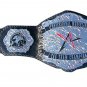 PROFESSIONAL WRESTLING TAG TEAM CHAMPIONSHIP BELT BLACK DUAL PLATED LEATHER STRAP ADULT SIZE
