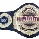 WAMMA WORLD ALLIANCE OF MIXED MARTIAL ARTS UNDISPUTED ONE BELT ONE KING WRESTLING CHAMPIONSHIP BELT