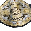 UEWA HEAVYWEIGHT WRESTLING CHAMPIONSHIP LEATHER STRAP BELT ADULT SIZE